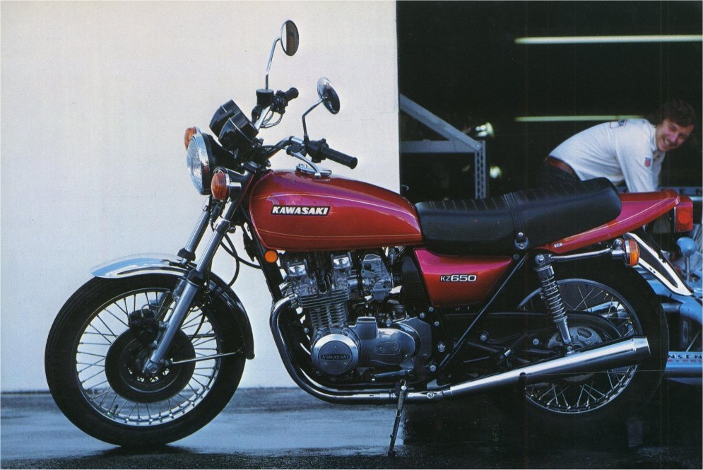 1979 Kawasaki KZ650 vs. 2017 Kawasaki Z650 (sort of)